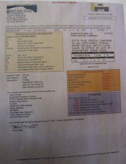 1970 Ford  Torino  GT  351 V8 Cleveland 4V auto 