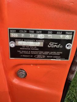 1965 Ford Falcon Ranchero 289 V8 Auto